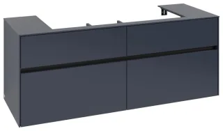 Villeroy & Boch Waschtischunterschrank Collaro C09200 1400x548x500mm 4 Ausz. Waschtisch mittig Marin C09200VQ