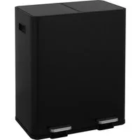 OTTO home Mülleimer Garrin, Soft Close, m. 2 Fächern, Fassungsvermögen 2x15 L bzw. 2x30 L, Mülltrennsystem mit 2 separaten Innenbehältern und Fußtrittpedalen