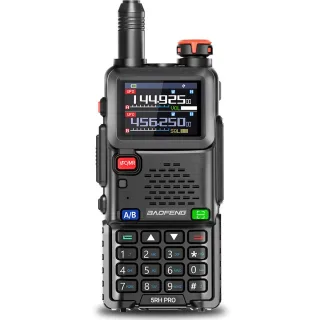 Baofeng UV-5RH PRO 10W GPS Walkie Talkie Multi Band Wireless Copy Frequency NOAA Long Range Two Way Ham Radio Rechargeab