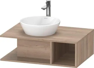 Duravit D-Neo Konsolen-Waschtischunterbau wandhängend 800x550x260 Ei Marmoriert DE492805555