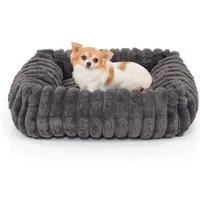 Wallace & Jones Tierbett Hundebett Mary, Hundekörbchen, weich, Breitcord Optik, ca. 51 x 46 x 15 cm