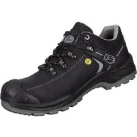 Leibwächter S3 Sicherheitshalbschuh ESD Arbeitsschuhe flach schwarz Leipzig Sicherheitsschuh Fiberglas-Zehenschutzkappe, durchtrittshemmende Gewebe-Zwischensohle