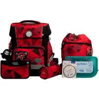 SCHOOL-MOOD® Schulranzen Champion Maxx Pro (Set, 7-tlg)