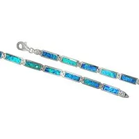 Firetti Armband Schmuck Geschenk Silber 925 Armschmuck Armkette, mit Opal