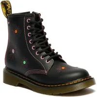 DR. MARTENS 1460 J Schnürboots Blockabsatz, Stiefelette, 8-Eye Boot mit auffälliger Verzierung