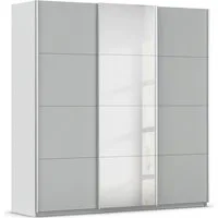 OTTO home Schwebetürenschrank Kleiderschrank Schrank Schlafzimmerschrank Garderobe AGORDO (Breiten 203/271/315/360 cm in drei Griff-Farben - NEU: Farbe SCHWARZ) Top Innenausstattung, in 4 Breiten und 2 Höhen MADE IN GERMANY
