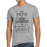 style3 T-Shirt Wenn Papa nicht reparieren kann es keiner vater dad vatertag