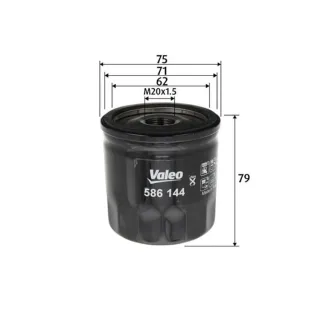 Valeo ?lfilter Dacia Mercedes Nissan Renault