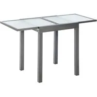 MERXX Gartentisch (1-St), Ausziehtisch, BxTxH: 65 x 65-130 x75 cm