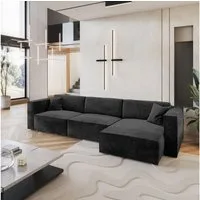 Masseno Ecksofa TOLMO mit Schlaffunktion L-Form, Sofa mit Bettkasten