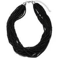 Aniston JEWELRY & WATCHES Collier Schmuck Geschenk Kupfer Halsschmuck Halskette Glasperlen, Made in Germany - mit Glasstein