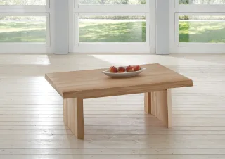 Couchtisch Tisch KELD Kernbuche Massivholz 140x80 cm