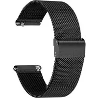 ibettertec Uhrenarmband Uhrenarmband, Ersatz Edelstahl Metallgitterband, Watch Uhren Ersatzband Für Damen Herren 22 mm