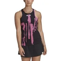 adidas Performance Tanktop Tennis-Tank New York (schmal, Thebe Magugu Logo) schwarz Damen