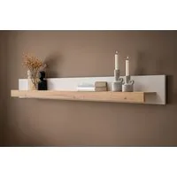 Home affaire Wandboard Sonora, modernes Wandregal, Wandhalter mit Ablagefläche, 189 cm breit, vielseitig einsetzbares Hängeregal, in zwei Größen verfügbar