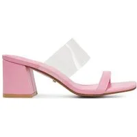 DeeZee Deezee Damen-Flip-Flops durchsichtig, rosa R68-A Badepantolette
