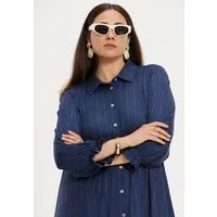 YOEK Blusentop Damen Bluse mit Druck