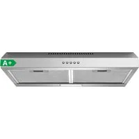 SNDOAS Unterbauhaube A+ Energieklasse, LED‑Beleuchtung, Umluft‑ und Abluftbetrieb 60 cm Unterbau‑Dunstabzugshaube, 250 m³/h, 3 Leistungsstufen