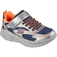 Skechers SKECHERS METEOR-LIGHTS Sneaker Klettschuh mit Blinkfunktion, Größenschablone zum Download