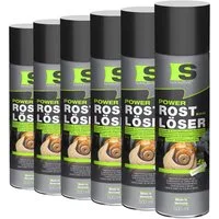 Spraytive 6x 500ml Rostlöser MoS₂ Spray – Schnellrostlöser mit Korrosionsschutz Rostentferner (Made in Germany)