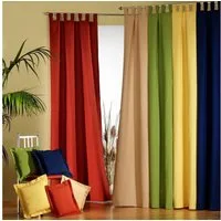 Weckbrodt Vorhang Sento (1 St), Schlaufen, blickdicht, Baumwolle, blickdicht, matte Struktur, unifarben, Gardine, Store