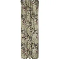 HOMING Vorhang Kelani (1 St), verdeckte Schlaufen, blickdicht, Jacquard, blickdicht, floral, Blumen, Wohnzimmer, Schlafzimmer