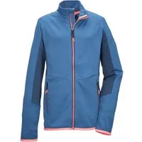 Killtec Strickjacke KOS 151 GRLS FLX JCKT Leichte Powerstretchjacke, Colourblock, 2-Wege-Stretch, vielseitig