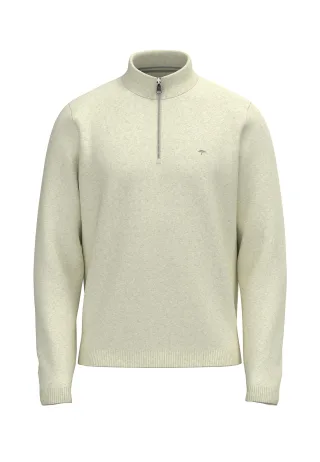 FYNCH-HATTON - Zip Troyer, Structure new offwhite - Gr. - XL