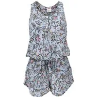 Guru-Shop Hose & Shorts Kurzer luftiger Overall im Hippiestyle,.. alternative Bekleidung