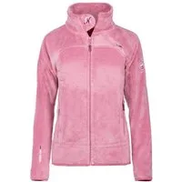 Geographical Norway Fleecejacke Damen Regular Fit Jacke baupaline Markantes Design mit Logo-Details auf Brust und Ärmel
