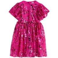 Next Partykleid Partykleid mit Engelärmeln und Pailletten (1-tlg)