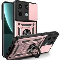 betterfon Handyhülle Panzerhülle für Xiaomi Redmi Note 13 Pro 5G mit Kameraschutz, Outdoorhülle mit Smartstand Kameraschutz und Silikonkern