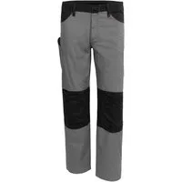 Qualitex Workwear Arbeitsbundhose "X-Serie" X-treme strapazierfähige Arbeitshose - faserverstätkt (1-tlg) Werkstatthose, 9 Taschen, Bundhose mit vorgeformter Kniepolstertasche