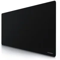 Titanwolf Gaming Mauspad XXXL Speed Mousepad 1200 x 600 x 3 mm, große Tischunterlage, rutschfest, abwaschbar, Geschwindigkeit & Präzision, Schriftzug Alpha