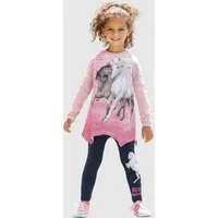 Miss Melody Shirt & Leggings (Set, 2-tlg) mit schönem Pferdemotiv
