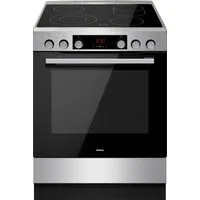 Amica Elektro-Standherd SHCX 913 100 E, mit 1-fach-Teleskopauszug, Steam Clean, Komfortables Kochen und Backen mit bequemer Handhabung