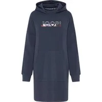 JOOP! Shirtkleid Damen Hoodie / Longshirt mit Kapuze (1-tlg) Lounge Bigshirt in softer Modalqualität