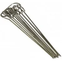 axentia Rouladenklammer Rouladennadeln, Edelstahl, 10 Stück 290015 (1-tlg)