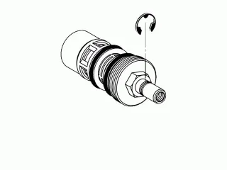 Schell Kartusche für VERONA Wandeinbau-Urinal-Spüler 294160099