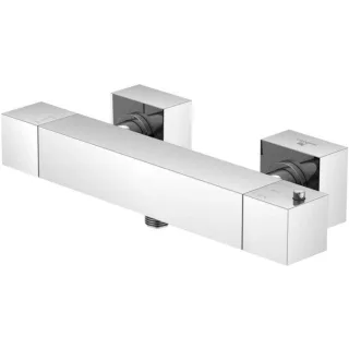 Steinberg Serie 160 Brause Thermostat 1603200 chrom, Aufputz, Temperatur- und Mengenregulierung