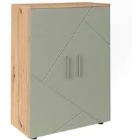 Vicco Midischrank Irma, Salbeigrün, 60 x 81 cm (1-St)