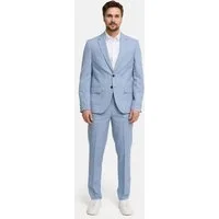 Jeff Anzug JFElliot Set Moderner Anzug mit cleanem Schnitt und feiner Struktur