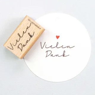 Perlenfischer Stempel VIELEN DANK