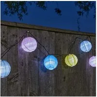 Smart Garden LED Solarleuchte Chinese Lantern Solar Lichterkette - Set mit 10 Lichtern