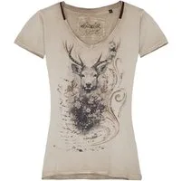 Hangowear Trachtenshirt Trachtenshirt Damen - FERIKE - beige