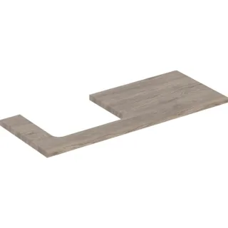Geberit ONE Waschtisch-Platte, Ausschnitt links, für Aufsatzwaschtisch 505305006