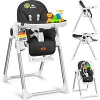 KIDIZ Kinderklappstuhl, 3in1 Kinderstuhl inkl. Spielbügel Babyliege