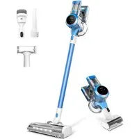 Tineco Akku-Hand-und Stielstaubsauger Pure One S11 Akku-Staubsauger, automatische Anpassung der Saugleistung, 450 W, beutellos, bis zu 40 Min Laufzeit, HEPA Filter, LED Display, mit Zubehör
