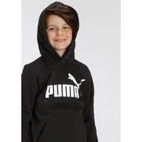 PUMA Kapuzensweatshirt ESS BIG LOGO HOODIE FL B mit Reißverschluss, mit Kängurutasche, reguläre Passform