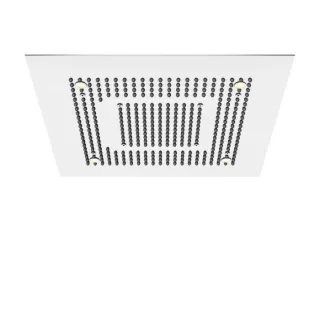 Steinberg Serie 390 Relax Rain Regenpaneel 3906622 600x600mm, mit LED, für Deckeneinbau, Edelstahl poliert
